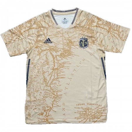 Billiga Fotbollströjor Argentina Commemorative Edition tröja Kortärmad